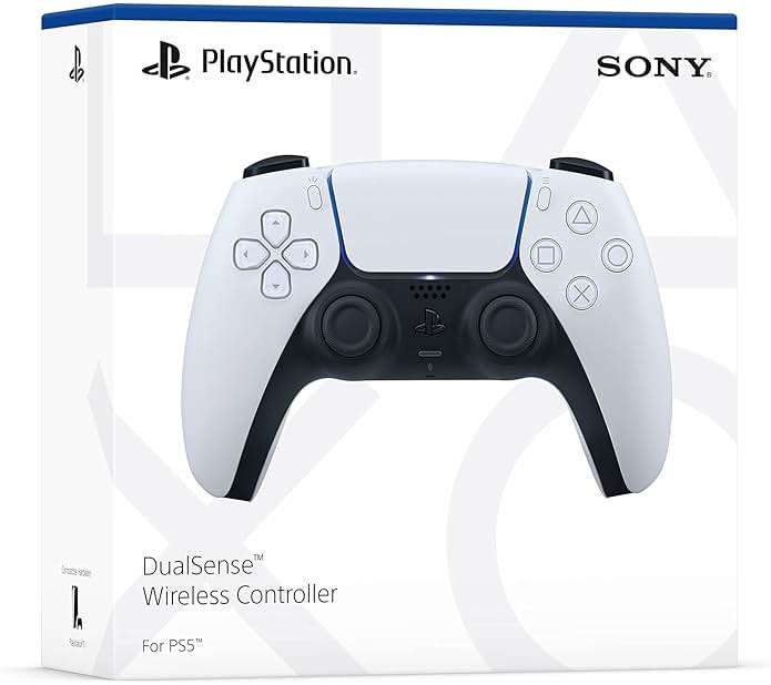 Playstation 5 DualSense Wireless Controller - White (Renewed) - Image 5
