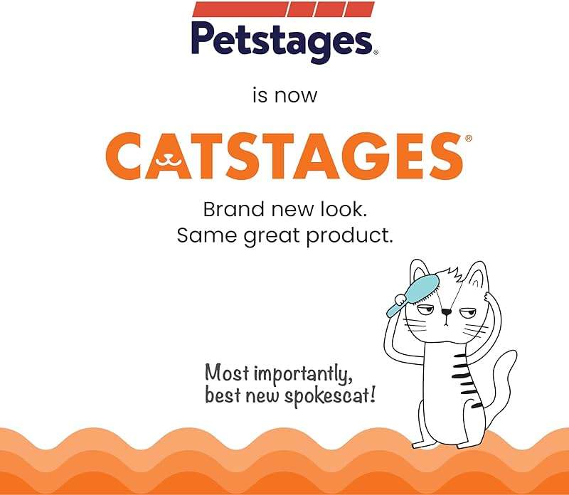 Catstages Crunchy Pickle Kicker Cat Toy – Plush Crinkle Toy with Catnip and Dental Mesh, 6.5" - Image 2