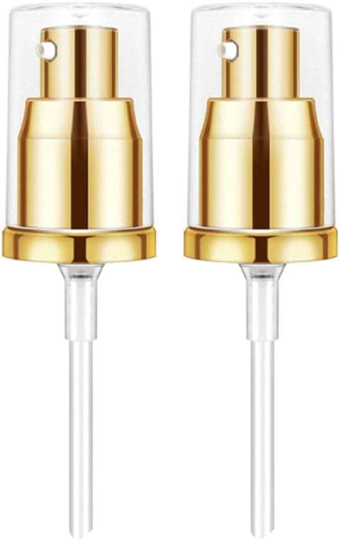 2Pack Foundation Pump for Estee Lauder Double Wear Foundation DW Replacement Pump(Gold, Upgrade) - Image 1