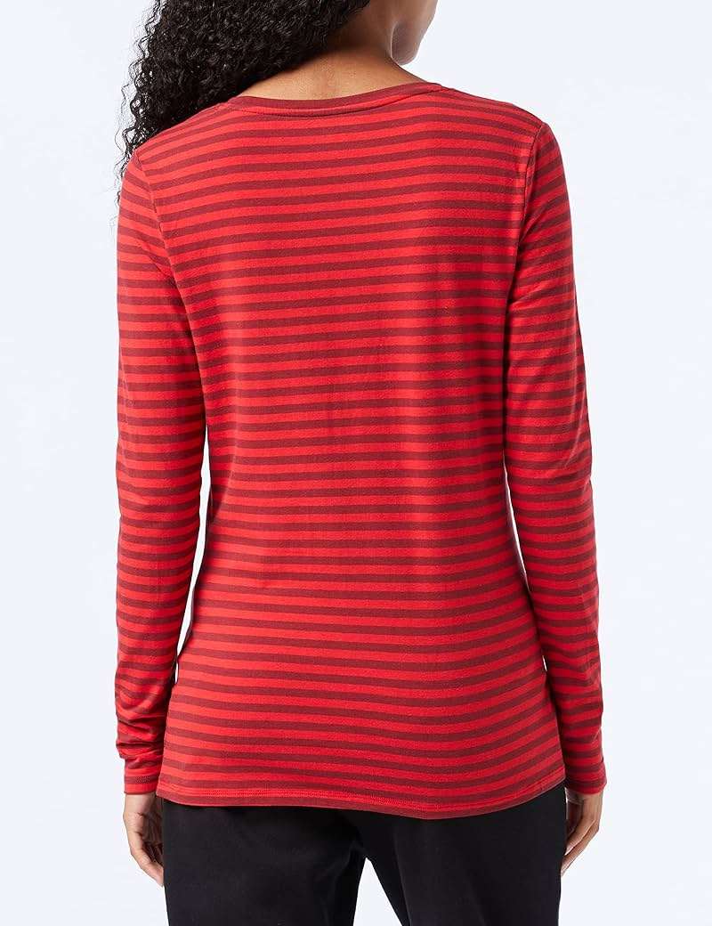 Amazon Essentials Women's Regular-Fit Long-Sleeve Crewneck T-Shirt (Available in Plus Size) - Image 5