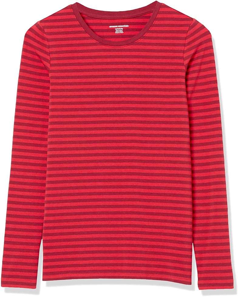 Amazon Essentials Women's Regular-Fit Long-Sleeve Crewneck T-Shirt (Available in Plus Size) - Image 6