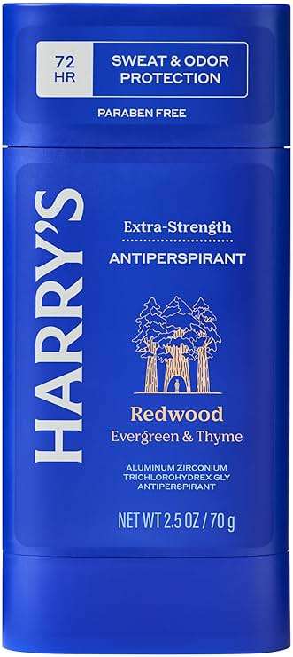 Harry's Extra-Strength Antiperspirant Deodorant, Sweat & Odor Control Antiperspirant for Men, Redwood, 2.5 oz Pack of 3 - Image 2