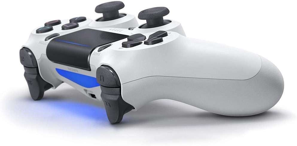 DualShock 4 Wireless Controller for PlayStation 4 - Glacier White (Renewed) - Image 2