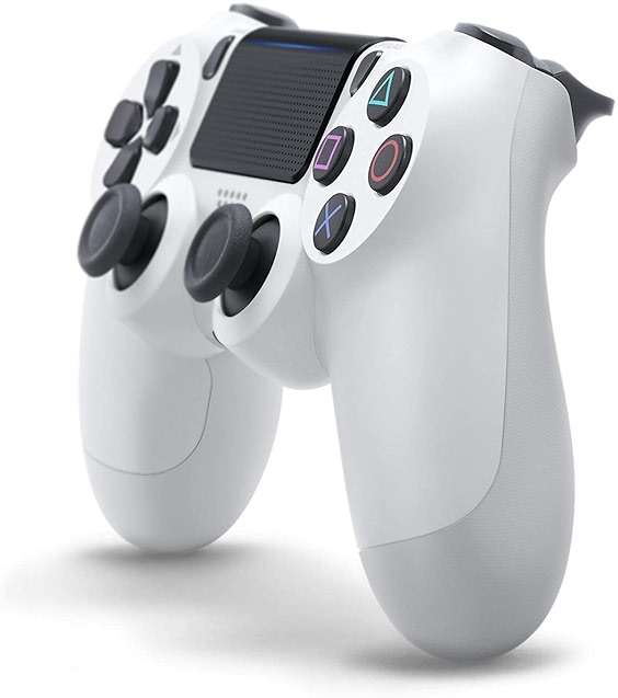 DualShock 4 Wireless Controller for PlayStation 4 - Glacier White (Renewed) - Image 3