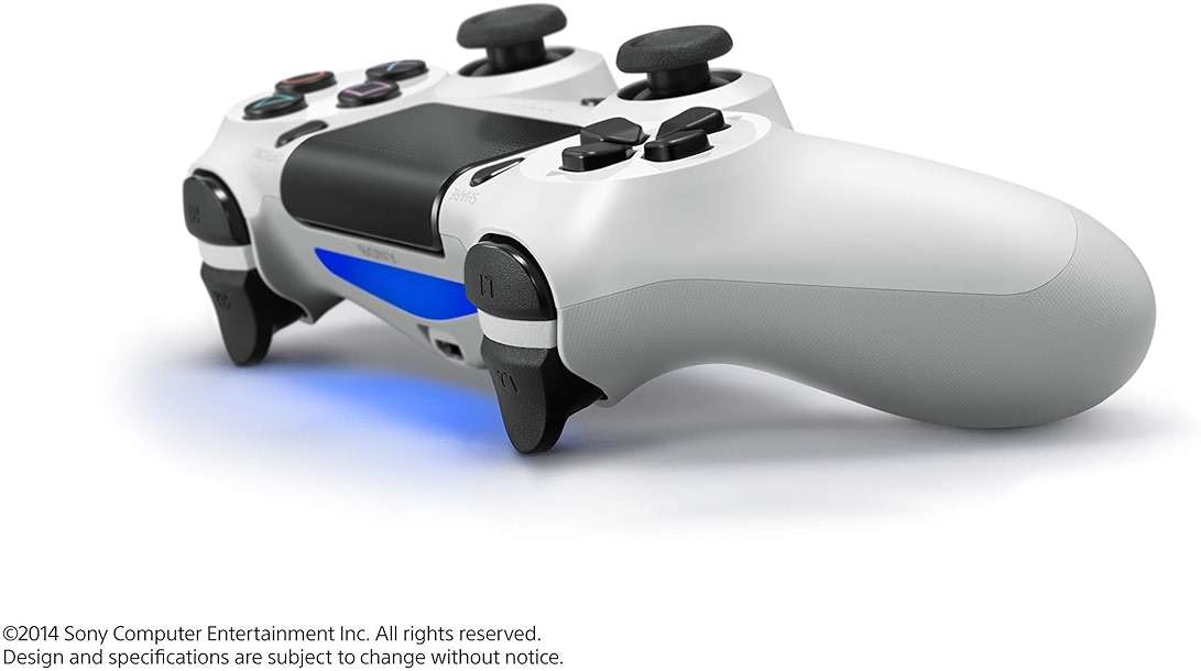 DualShock 4 Wireless Controller for PlayStation 4 - Glacier White (Renewed) - Image 5
