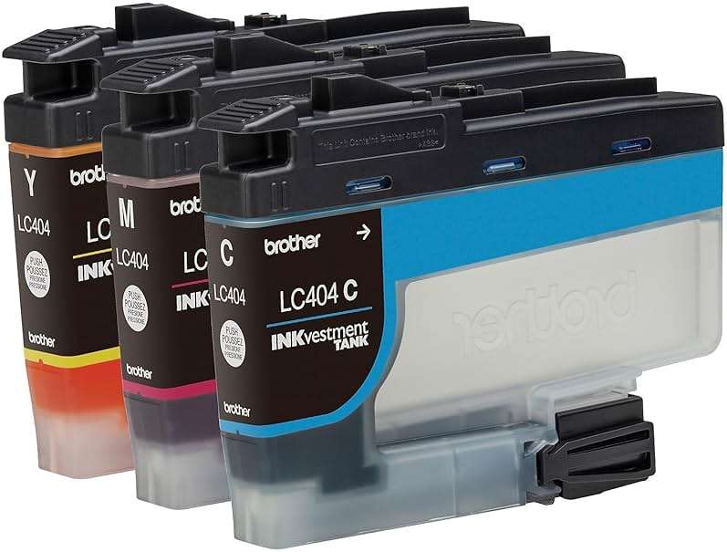 Brother LC4043PKS of Standard Yield Cyan, Magenta and Yellow -Ink -Cartridges(Pack of 3) - Image 2
