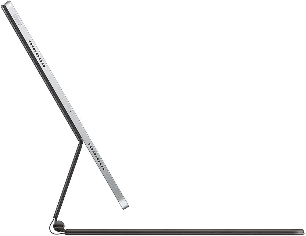Apple Magic Keyboard: iPad Keyboard and case for iPad Pro 12.9 inch (3rd, 4th, 5th and 6th gen) and iPad Air (M2), Great Typing Experience, Built-in trackpad, US English - Black - Image 2