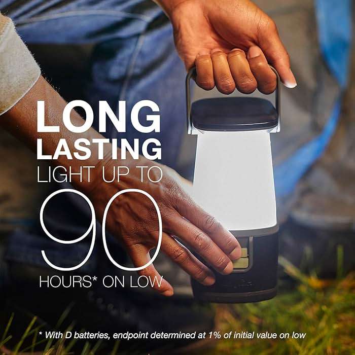 ENERGIZER WeatheReady LED Camping Lantern PRO-360, IPX4 Water Resistant Tent Light, Ultra Bright Battery Powered Lanterns for Camping, Outdoors, Emergency Power Outage - Image 7