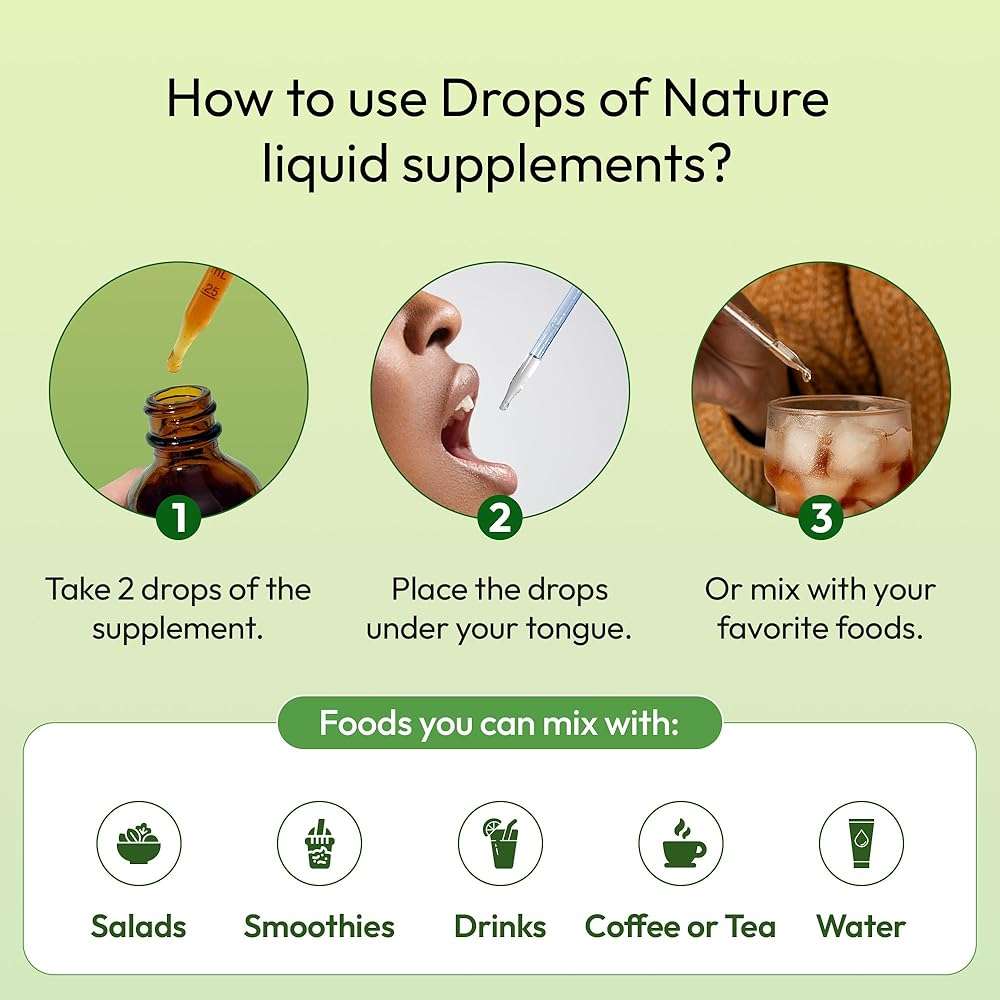 Green Tea 10:1 Extract 50% EGCG - Green Tea Liquid Drops - Vegan, 4X More Powerful Than Pills & Capsules - 2oz Antioxidant & Immune Supplement - Skin, Heart Support, Brain Health & Memory Boost - Image 8