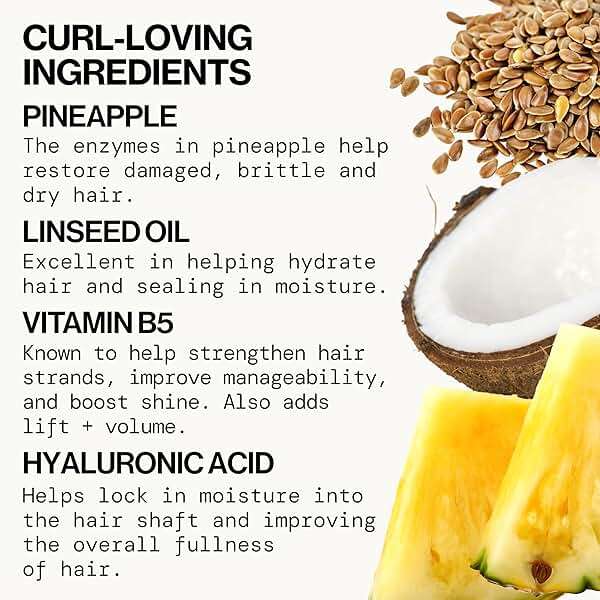 Pacifica Pineapple Curls Refresher Mist - Curl Refresher Spray, with Hyaluronic Acid, Vitamin B5 and Plant Oils, Vegan and Dermatologist Tested Curly Hair Products and Wavy Hair Products - 4 Fl Oz - Image 11