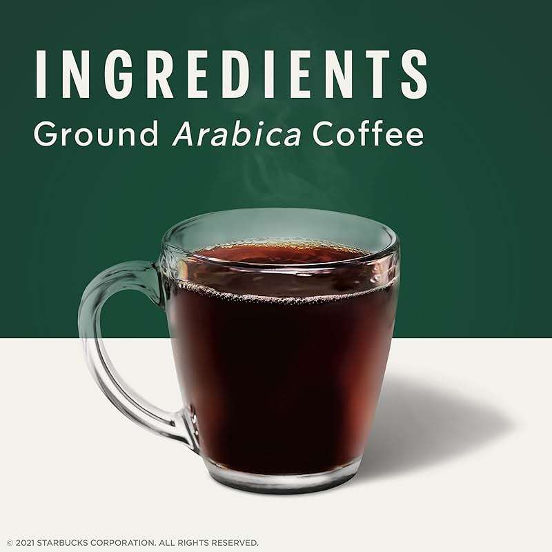 Starbucks Ground Coffee, Dark Roast Coffee, Italian Roast, 100% Arabica, 1 bag (18 oz) - Image 5