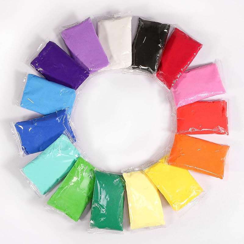 Air Dry Clay, 36 Colors Modeling Clay Kit with 3 Sculpting Tools, Magic Foam Clay for Kids and Adults, DIY Molding Clay Gift for Boys and Girls - Image 2