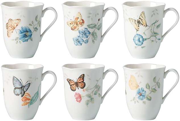 Lenox 892798 Butterfly Meadow 6-Piece Mug Set - Image 4