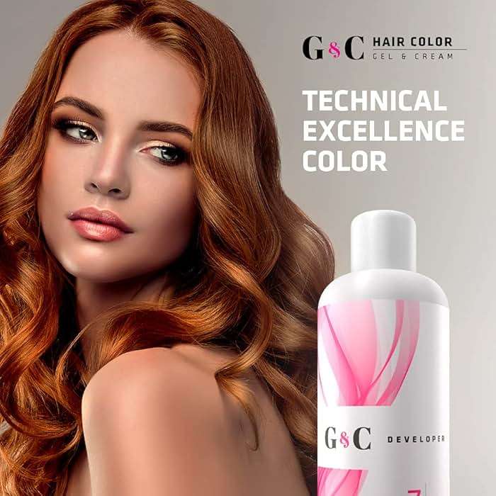 Gel and Cream 20 Volume Professional Lightening System Peroxide Developer with Collagen-Ideal for Sensitive Scalps, Gentle Lightening and Strengthening, 33.8oz /1lt, Ensures Even and Effective Results - Image 2