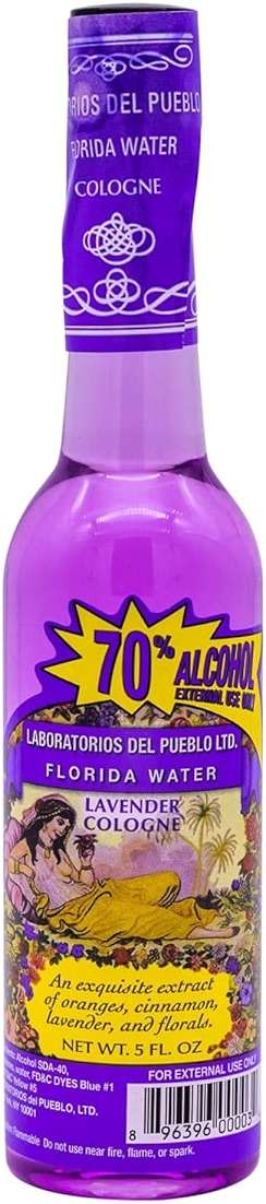Laboratorios Del Pueblo Florida Water Lavender Cologne 5.0 Oz - One (1) Plastic Bottle - Image 1