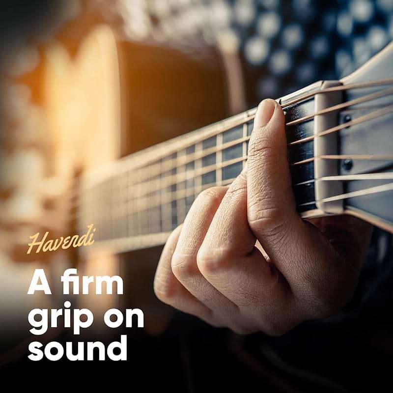 HAVENDI® Acoustic Guitar Strings Phosphor Bronze Coating I Premium Brilliant Sound Quality I Includes 3 Picks - Image 2