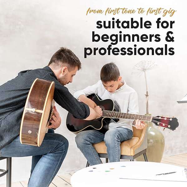 HAVENDI® Acoustic Guitar Strings Phosphor Bronze Coating I Premium Brilliant Sound Quality I Includes 3 Picks - Image 3