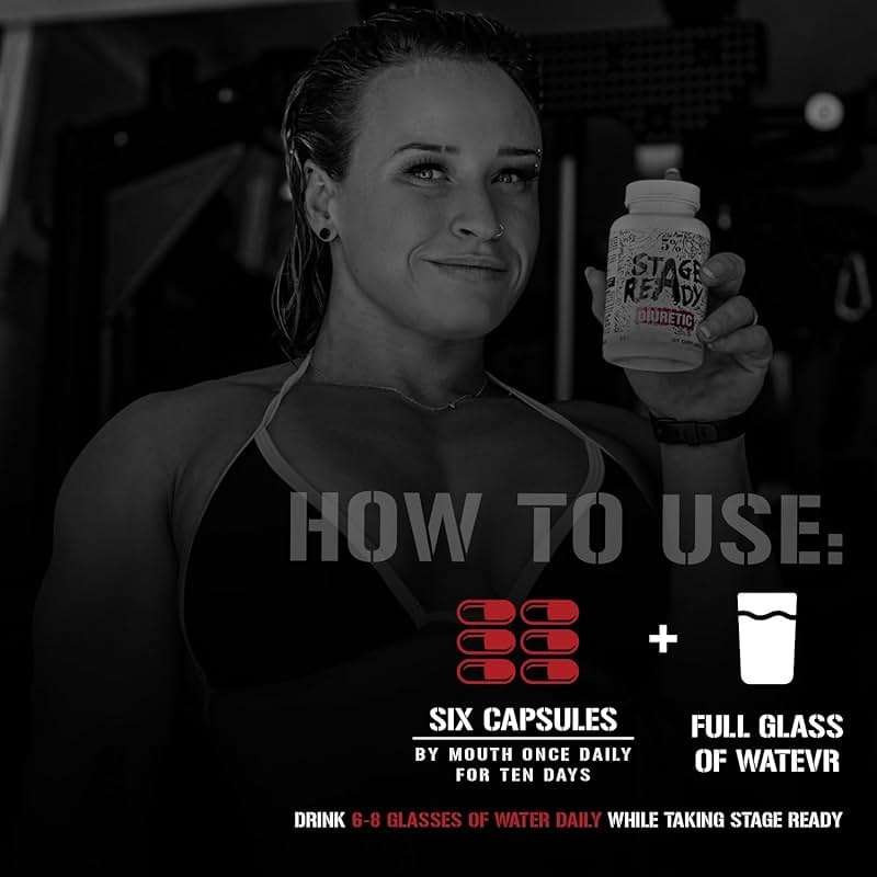 5% Nutrition Stage Ready Diuretic | Extra Strength Competition Diuretic | Fast Acting Weight Cut, Water Retention & Bloat Relief | Natural Formula w/Dandelion Root, Shavegrass, Uva Ursi (60 Pills) - Image 5
