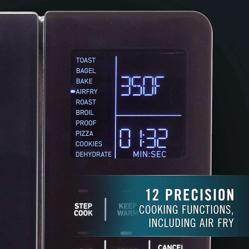 Calphalon Air Fryer Oven, 11-in-1 Toaster Oven Air Fryer Combo, Cool Touch Exterior, 26.4 QT/25 L, Fits 12" Pizza, Stainless Steel - Image 5