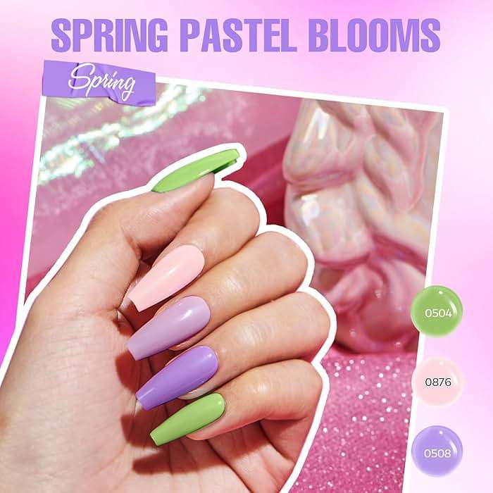 MEFA Gel Nail Polish Kit with U V Light, 32 Colors All Seasons Soak Off Gel Polish Nail Set with Matte/Glossy Glitter Base Top Coat Manicure Tools Nails DIY Decorations Gifts for Women - Image 3