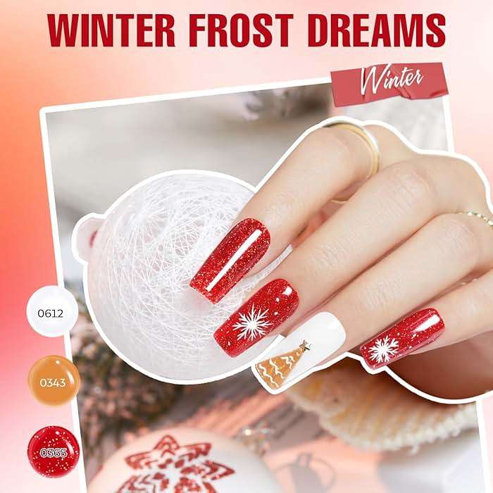 MEFA Gel Nail Polish Kit with U V Light, 32 Colors All Seasons Soak Off Gel Polish Nail Set with Matte/Glossy Glitter Base Top Coat Manicure Tools Nails DIY Decorations Gifts for Women - Image 6