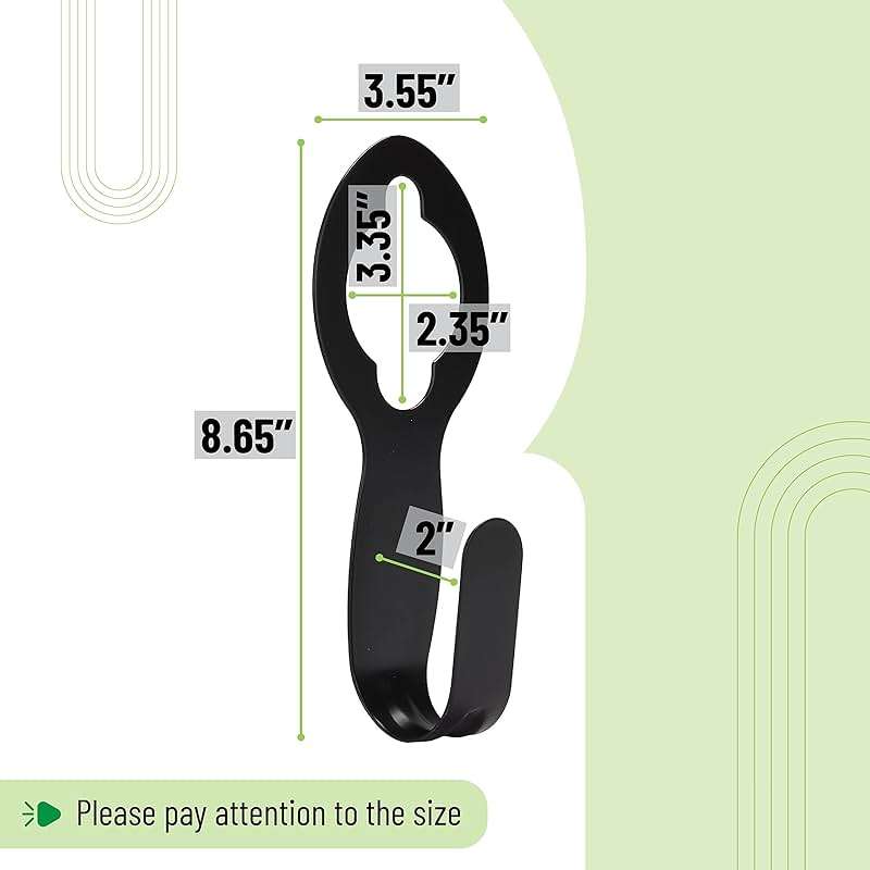 UNCO- Small Garden Hose Holder, Metal, Fit 50’ of 5/8” Expandable Hose, Garden Hose Hanger, Water Hose Holder, Water Hose Holders for Outside, Portable Hose Holder, Hanging Hose Holder - Image 3