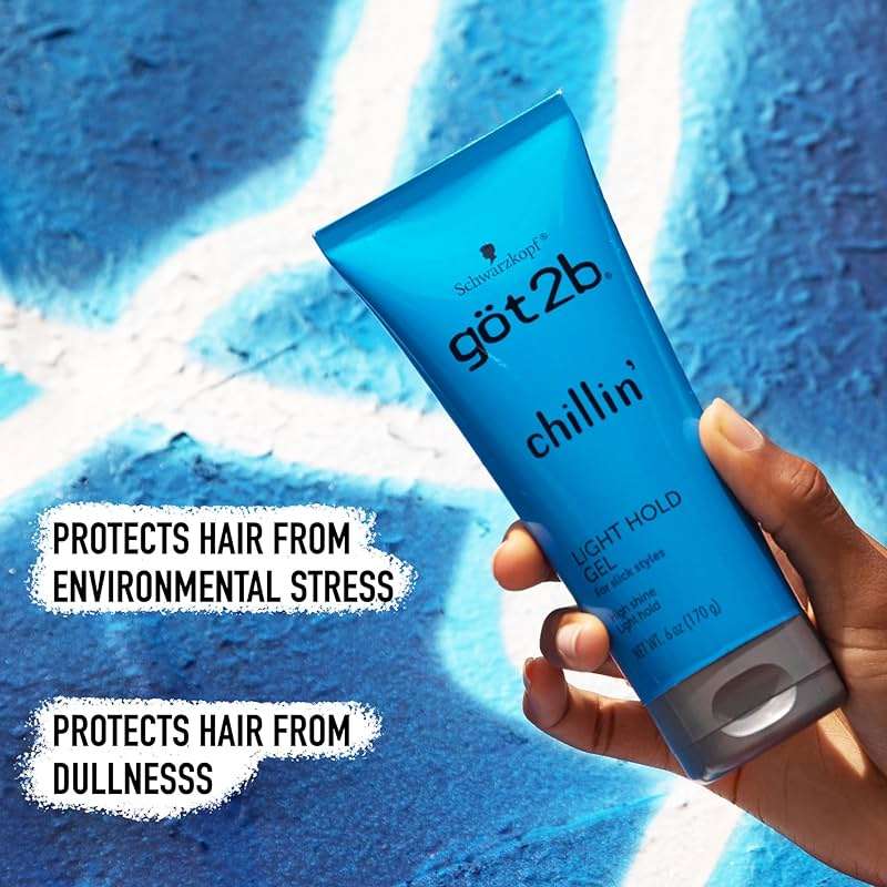 Schwarzkopf Got 2B Chillin Gel Light Hold 6 Ounce - Image 5