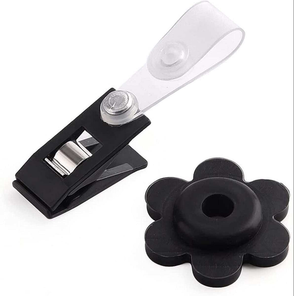 DongAi Garden Flag Rubber Stopper and Adjustable Windproof Garden Flag Clip. Advanced Lawn Flag Stopper and Yard Flag Clip, Pack of 10 - Image 3