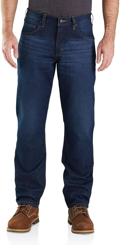 Carhartt Men's 104956 Force® Relaxed Fit Low Rise 5 Pocket Jeans - Image 1