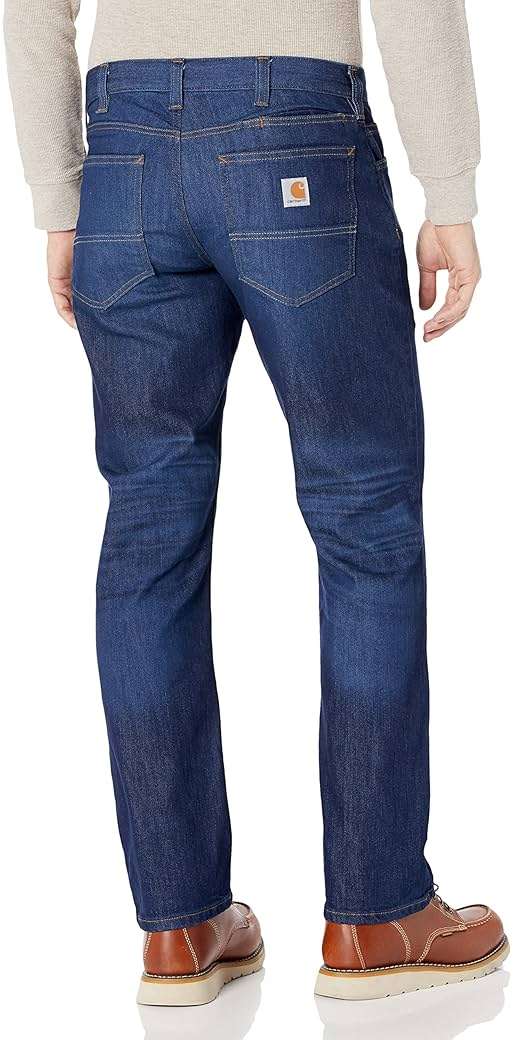 Carhartt Men's 104956 Force® Relaxed Fit Low Rise 5 Pocket Jeans - Image 2