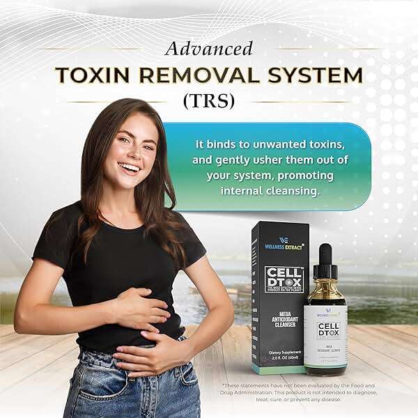 WELLNESS EXTRACT Cell Dtox - Humic, Fulvic Acid & Zeolite, Electrolyte Alkaline Water Mineral Drops with Zero Sugar, Powerful Antioxidant Supplement 2 oz - Image 6
