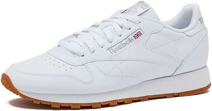 Reebok Classic Leather Sneakers for Men, Casual Tennis Mens Shoes - Image 1