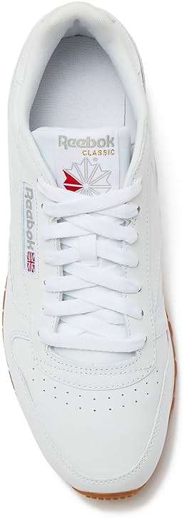 Reebok Classic Leather Sneakers for Men, Casual Tennis Mens Shoes - Image 4