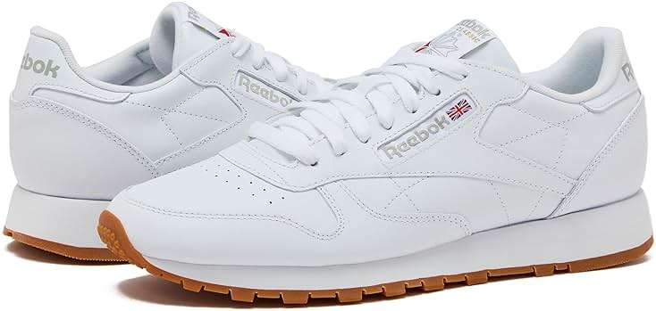 Reebok Classic Leather Sneakers for Men, Casual Tennis Mens Shoes - Image 6