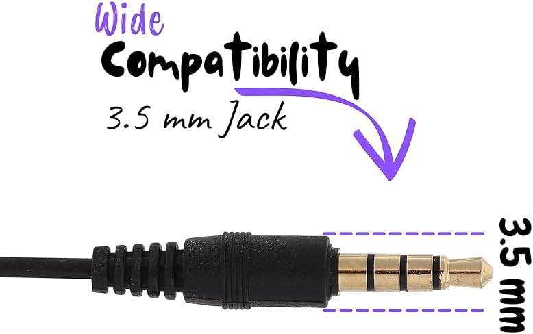 Mr. Pen- Earbuds with Microphone, 4.25 Ft, 3.5mm Jack, Wired In Ear Headphones - Image 3