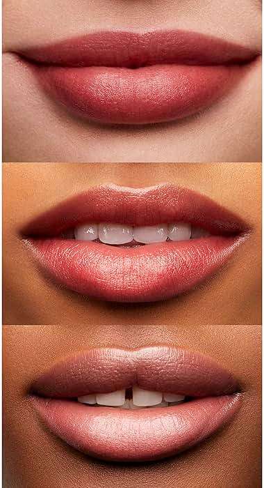e.l.f. Hydrating Core Lip Shine with Shea Butter & Vitamin E, Tinted Lip Balm for A Smooth, Glossy Finish & Long-Lasting Moisture, Lovely Light Red - Image 3