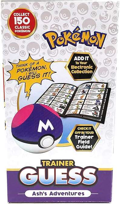 Pokemon Trainer Guess - Ash's Adventures Toy, I Will Guess It! Electronic Voice Recognition Guessing Brain Game Pokemon Go Digital Travel Board Games Toys - Image 5