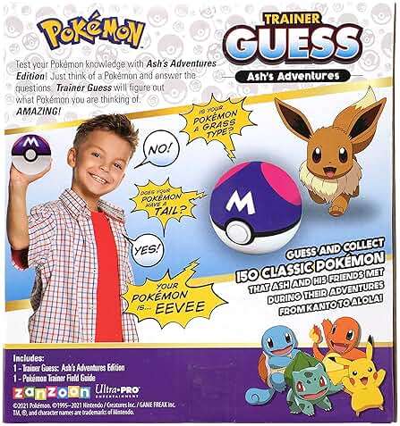 Pokemon Trainer Guess - Ash's Adventures Toy, I Will Guess It! Electronic Voice Recognition Guessing Brain Game Pokemon Go Digital Travel Board Games Toys - Image 7