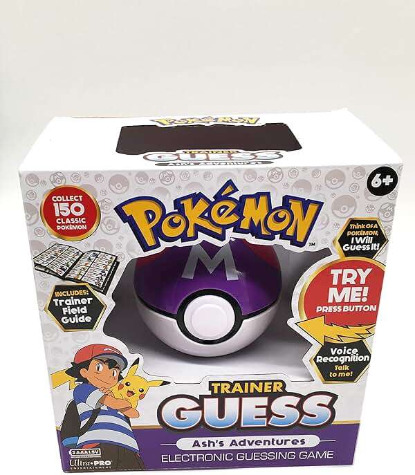 Pokemon Trainer Guess - Ash's Adventures Toy, I Will Guess It! Electronic Voice Recognition Guessing Brain Game Pokemon Go Digital Travel Board Games Toys - Image 8