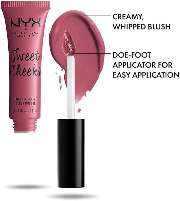NYX PROFESSIONAL MAKEUP Sweet Cheeks Soft Cheek Tint, Cream Blush - Baby Doll - Image 2
