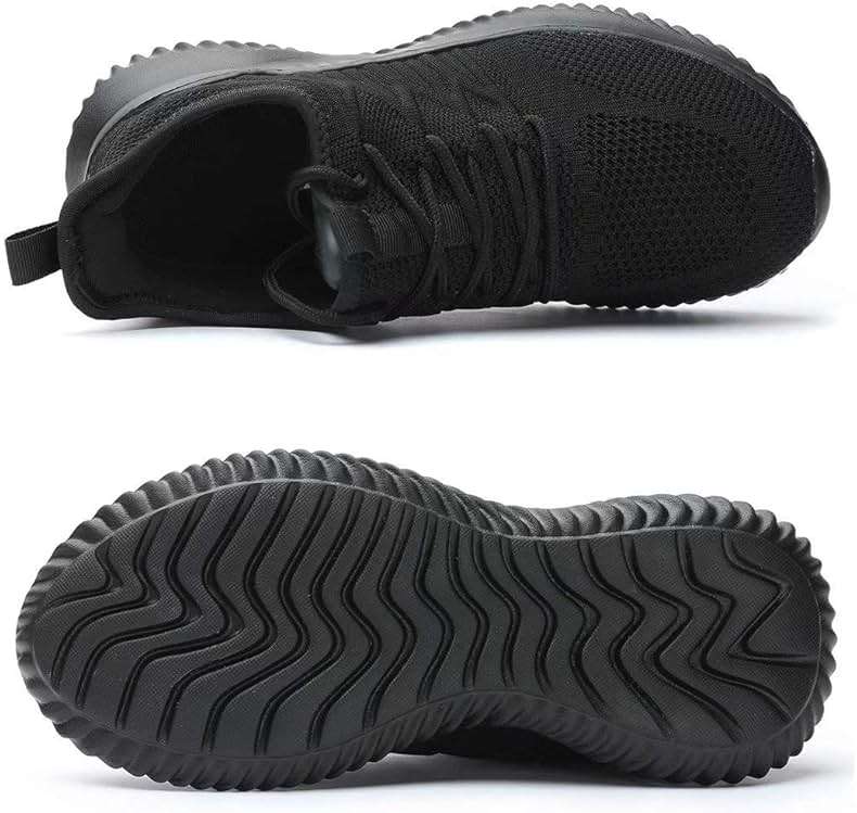 KEEZMZ Womens Ladies Walking Running Shoes Slip On Lightweight Casual Tennis Sneakers Clothes Shoes - Image 3