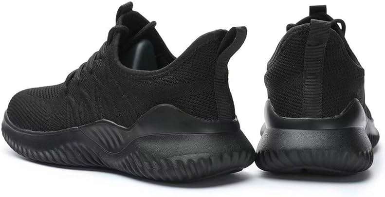 KEEZMZ Womens Ladies Walking Running Shoes Slip On Lightweight Casual Tennis Sneakers Clothes Shoes - Image 4