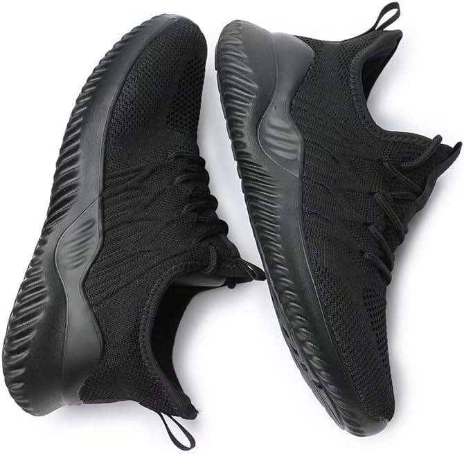 KEEZMZ Womens Ladies Walking Running Shoes Slip On Lightweight Casual Tennis Sneakers Clothes Shoes - Image 6