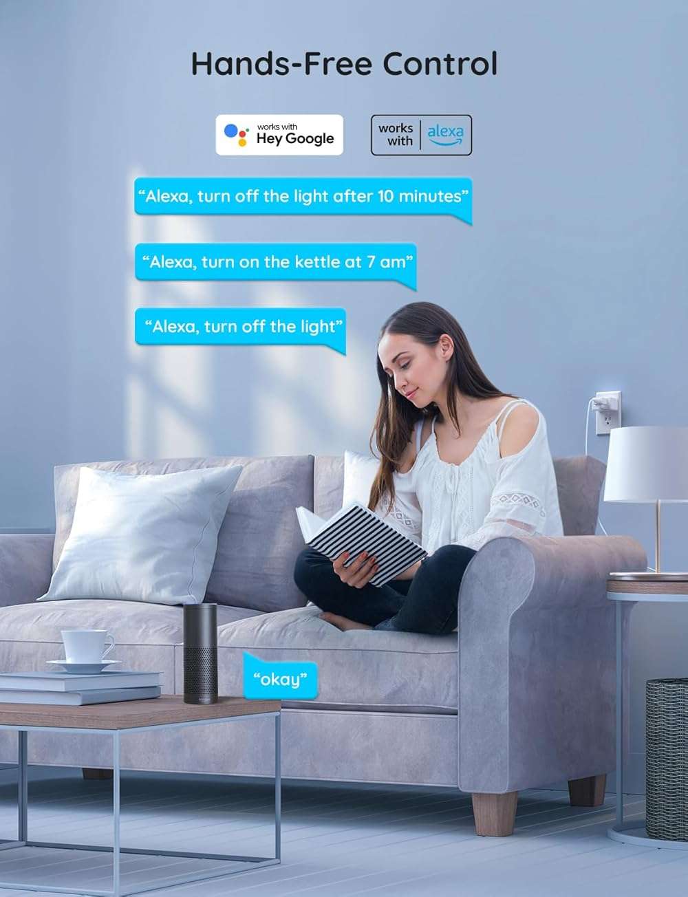 Govee Smart Plug 15A, WiFi Bluetooth Outlets 4 Pack Work with Alexa and Google Assistant, WiFi Plugs with Multiple Timers, Govee Home APP Group Control Remotely, No Hub Required, ETL&FCC Certified - Image 3