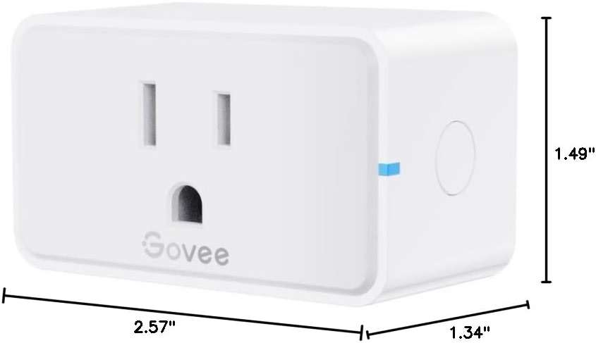 Govee Smart Plug 15A, WiFi Bluetooth Outlets 4 Pack Work with Alexa and Google Assistant, WiFi Plugs with Multiple Timers, Govee Home APP Group Control Remotely, No Hub Required, ETL&FCC Certified - Image 10