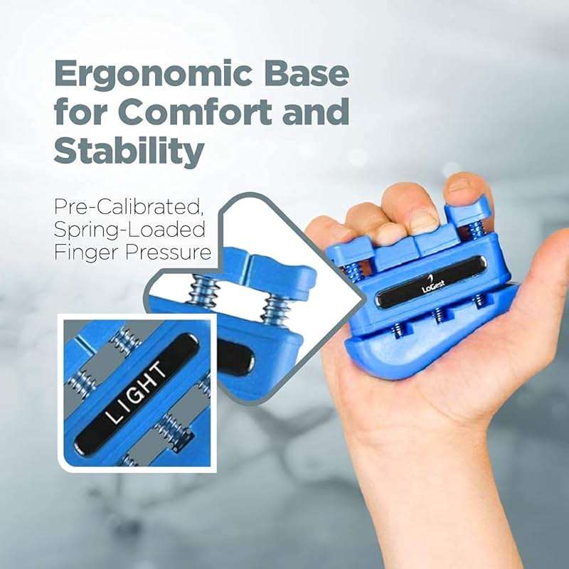Finger Strengthener - Finger Exerciser for Forearm and Hand Strengthener - Hand Grip Workout Equipment for Musician, Rock Climbing and Therapy - Image 3