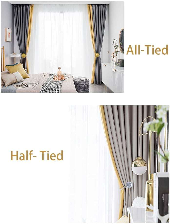 Magnetic Tiebacks for Curtains, 2 Pack Sparkling Crystal Flower Curtain Tiebacks Curtain Buckle Clips with High-Elastic Spring Wire for Home Office Decoration (White) - Image 4