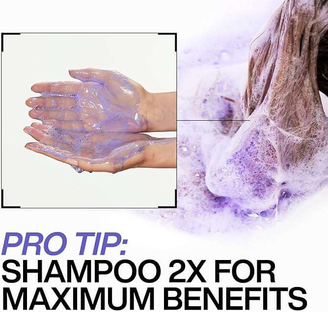 Redken Blondage Purple Shampoo and Conditioner Set For Blonde & Highlighted Hair - Neutralizes Brass & Moisturizes Hair With Pure Violet Pigments, Color Depositing, 10.1 Fl Oz (Pack of 2) - Image 10
