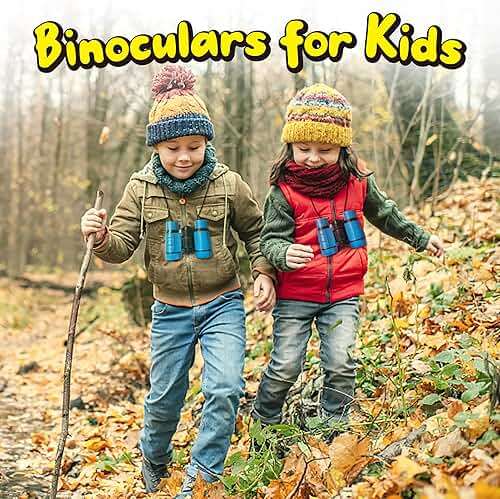 ESSENSON Binoculars for Kids, Blue | Toys Gifts for Age 3-10+ Years, Boys Girls Telescope, Outdoor Sports & Bird Watching, Birthday Presents - Image 5