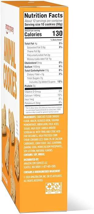 Amazon Grocery, Animal Cookies, 13 Oz - Image 2